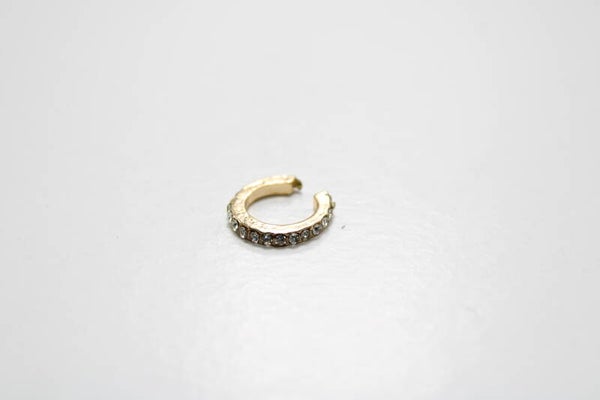 Ring Met Diamantjes - Earcuff