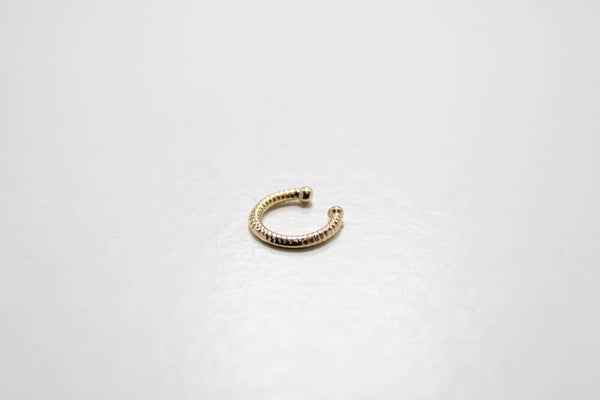 Ring Met Textuur - Earcuff