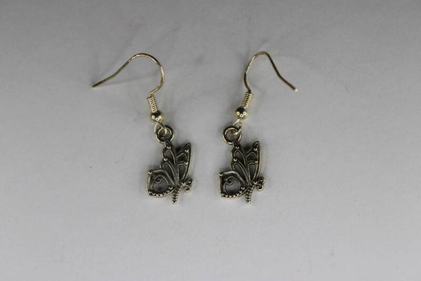 Vintage Vlinder - Oorbellen