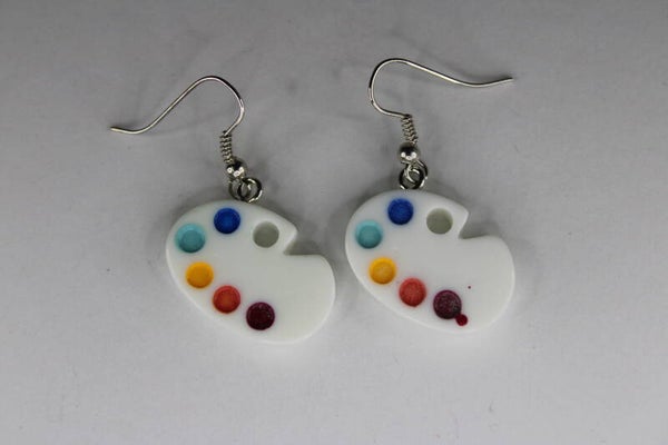 Verf Palet - Oorbellen