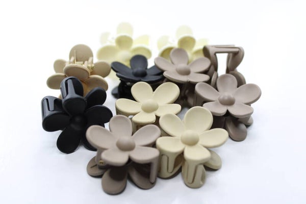 Mini Lelie Bloem 1,5 cm Divers - Haarclip Natuur