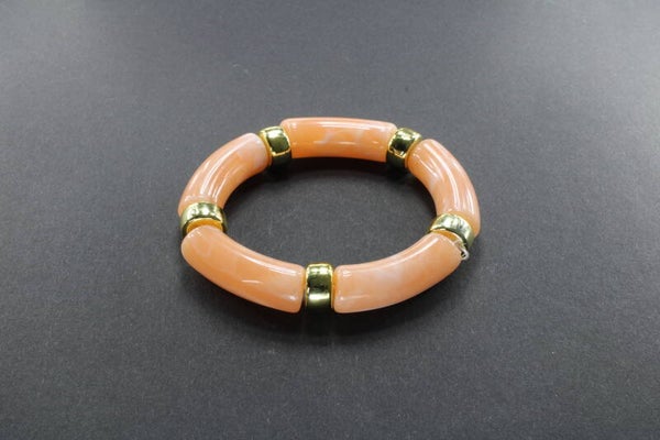 Retro Armband Met Platte Kraal Divers - Armband Dream