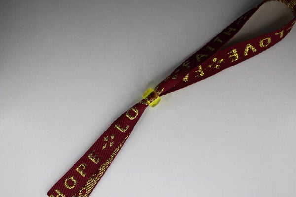 "Hope Love Faith" - Festivalbandje