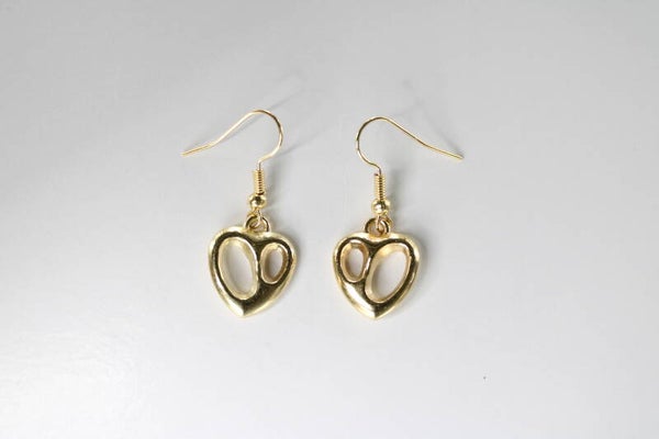 Modern Hartje - Oorbellen