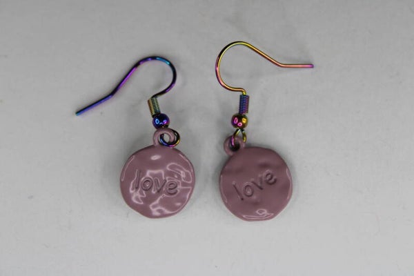 "Love" Bedels - Oorbellen