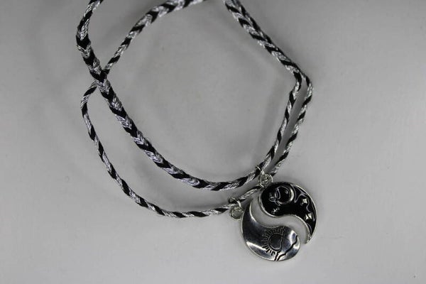 Zon/Maan Yin Yang Vriendschap - Armband