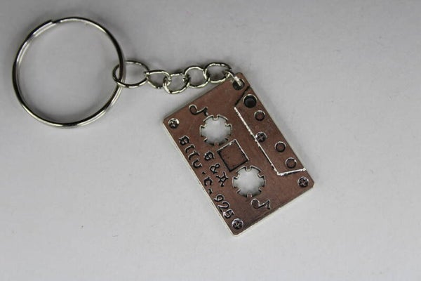 Grote Cassette - Sleutelhanger