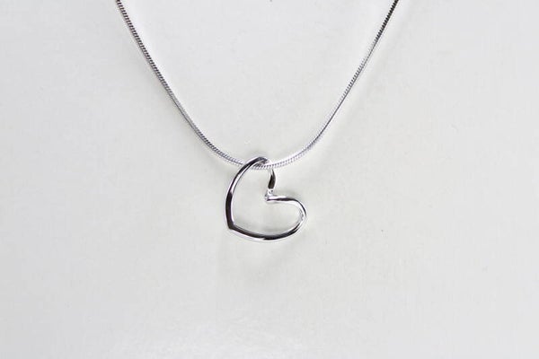 Minimalistisch Hartje - Ketting