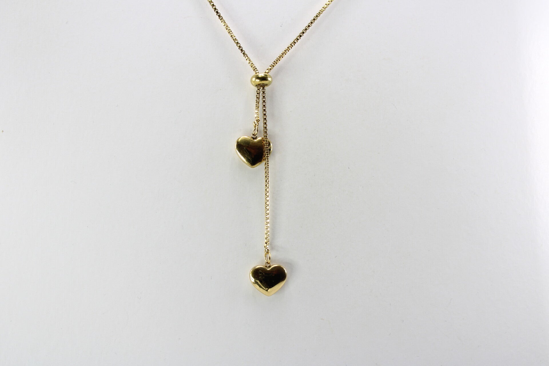 Stijlvolle Hartjes Y Halsketting - Ketting