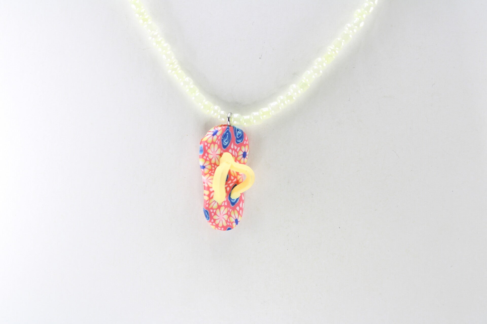 Flipflop Aan Kralenketting - Ketting
