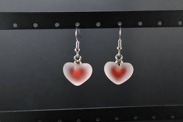 Oplichtend Hart - Oorbellen