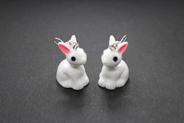 Konijntjes - Oorbellen