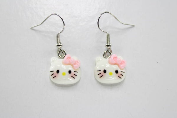 Hello Kitty Hoofd Diverse Strikjes - Oorbellen Dieren