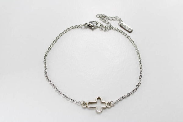 Verfijnde Armband Met Kruis - Armband Dream Stainless Steel