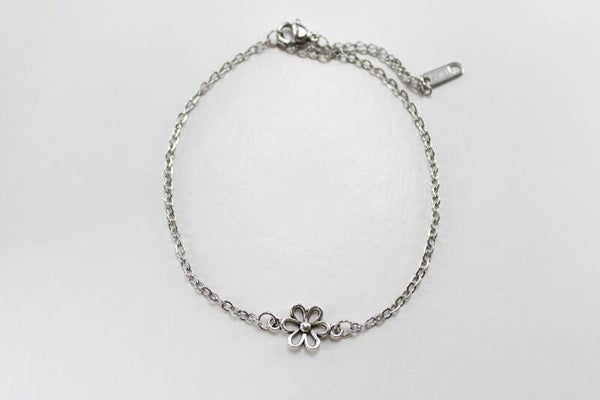 Schakelarmband Met Bloem - Armband Dream Stainless Steel