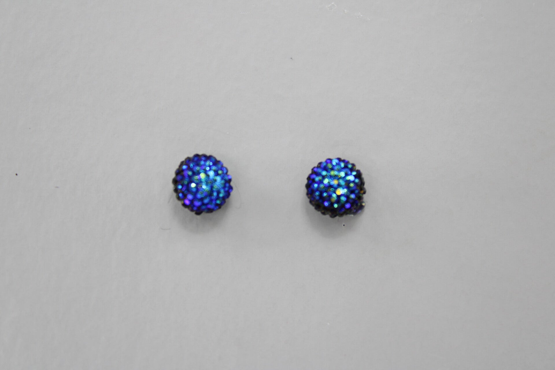 Oorknop Glitterbol 8mm Divers - Oorbellen