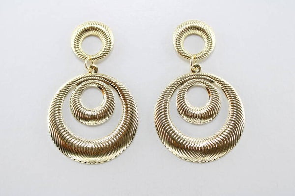 Triple Circle - Oorbellen