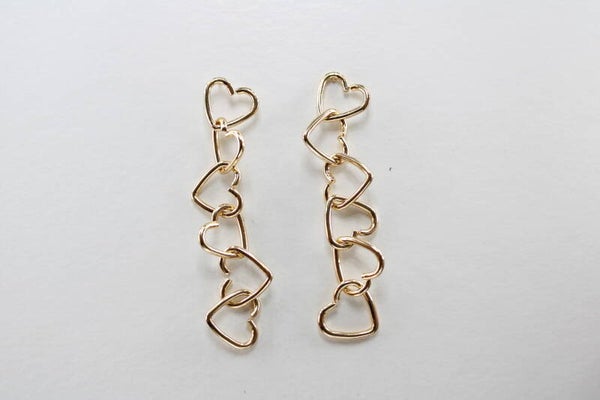 Chain Of Hearts - Oorbellen