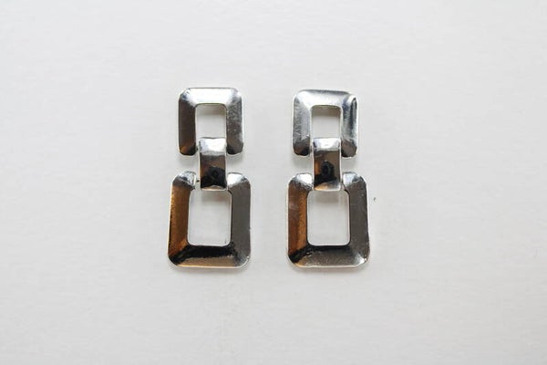 Dream - Dubbele Rechthoek - Oorbellen