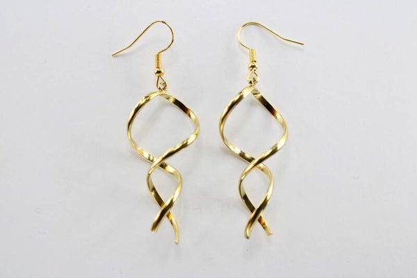 Golden Spiral - Oorbellen