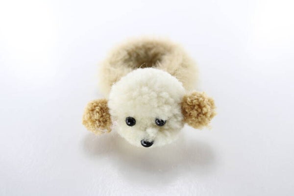 1Pluche Puppy Haarelastiek - Haarelastieken