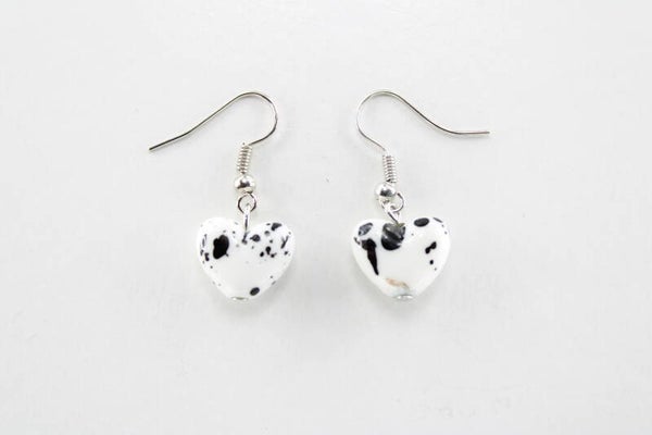 1Hart Dalmatiër - Oorbellen