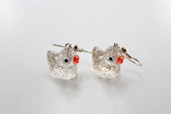 1Badeend - Oorbellen Dieren