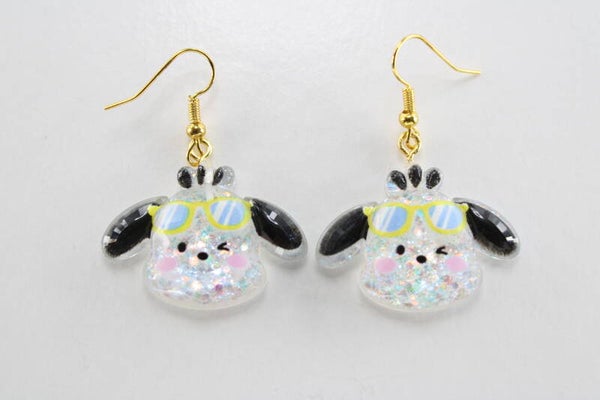 1Pochacco Met Zonnebril - Oorbellen