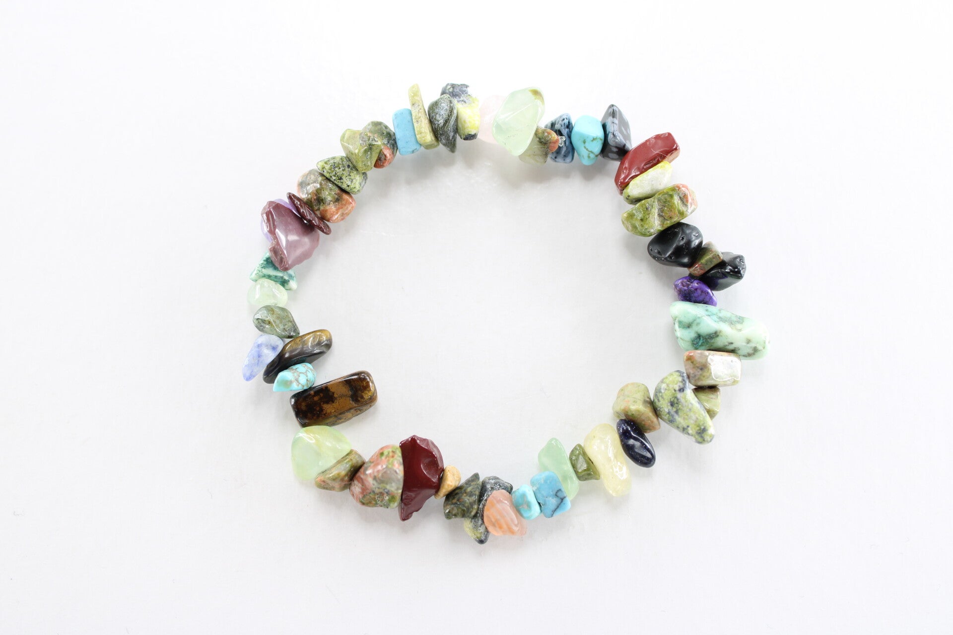 Kleurrijke Natuurstenen Armband - Armband Dream Natuursteen
