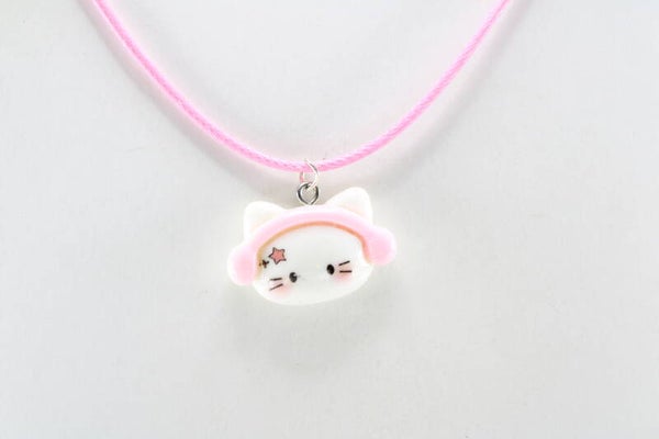 Hello Kitty Met Koptelefoon - Ketting Dream Dieren