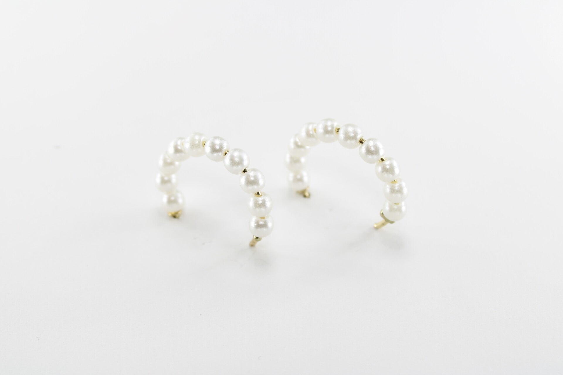 Parel Hoops 26 mm - Oorbellen Hoop 26