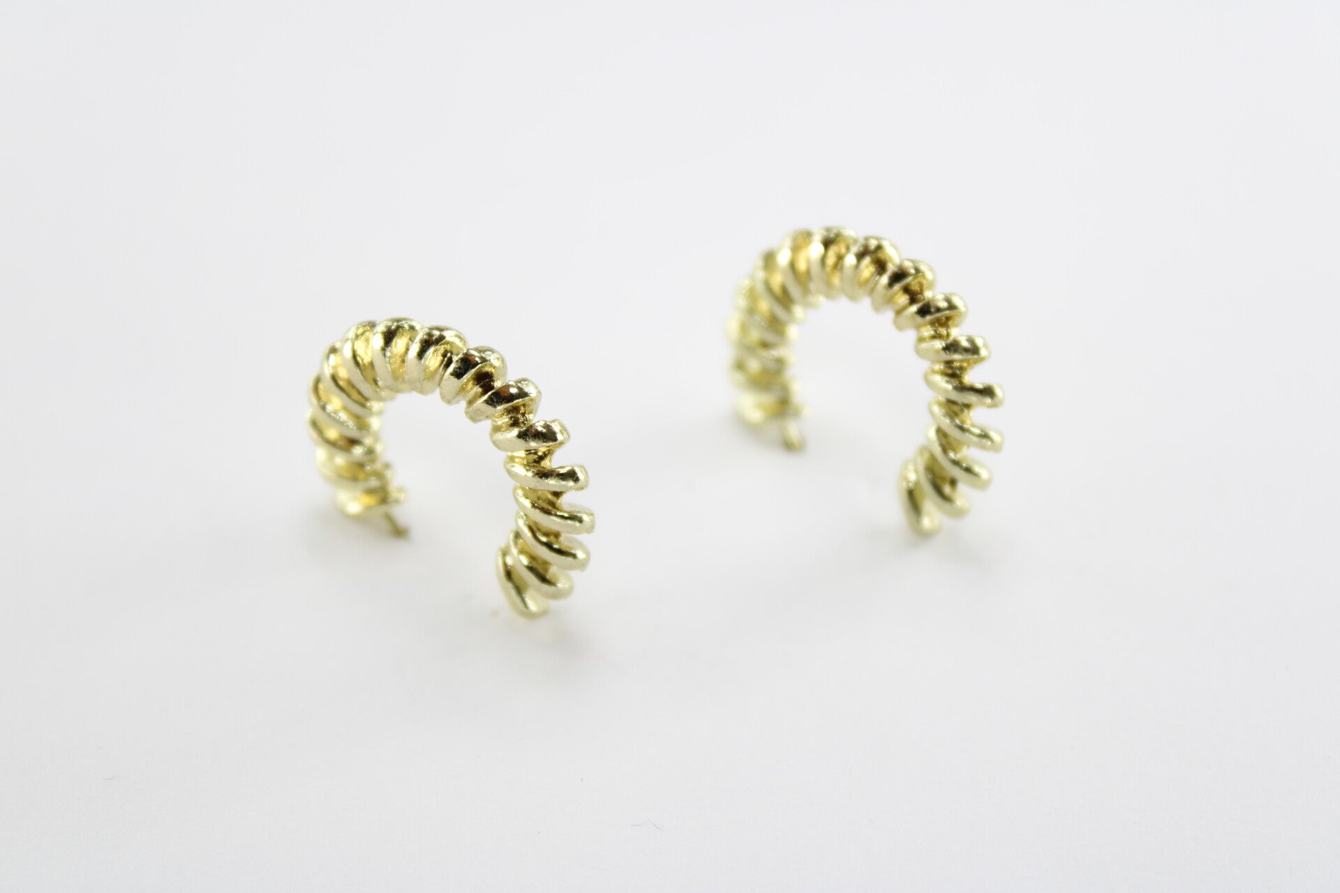 Kleine Spiraal Hoops 20 mm - Oorbellen Hoop 20