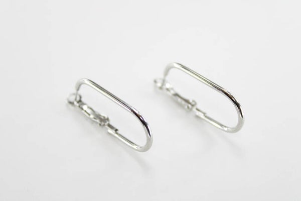 Ovaal Hoops 20x10 mm - Oorbellen Hoop 20x10