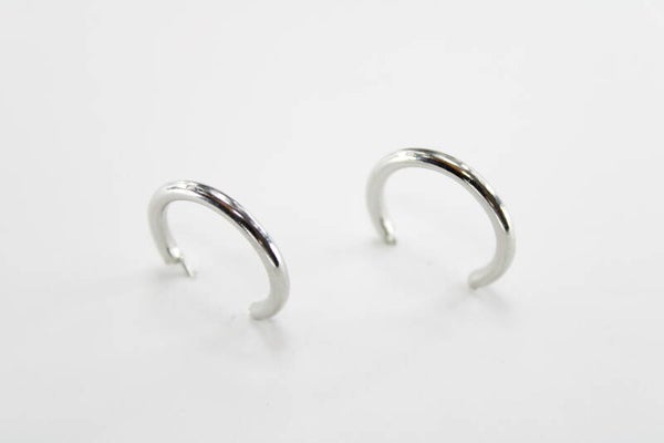 Minimalistische Hoops 20 mm - Oorbellen Hoop 20