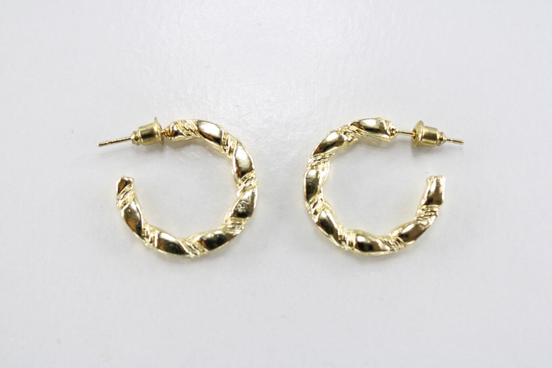 Croissant Hoops 24 mm - Oorbellen Hoop 24