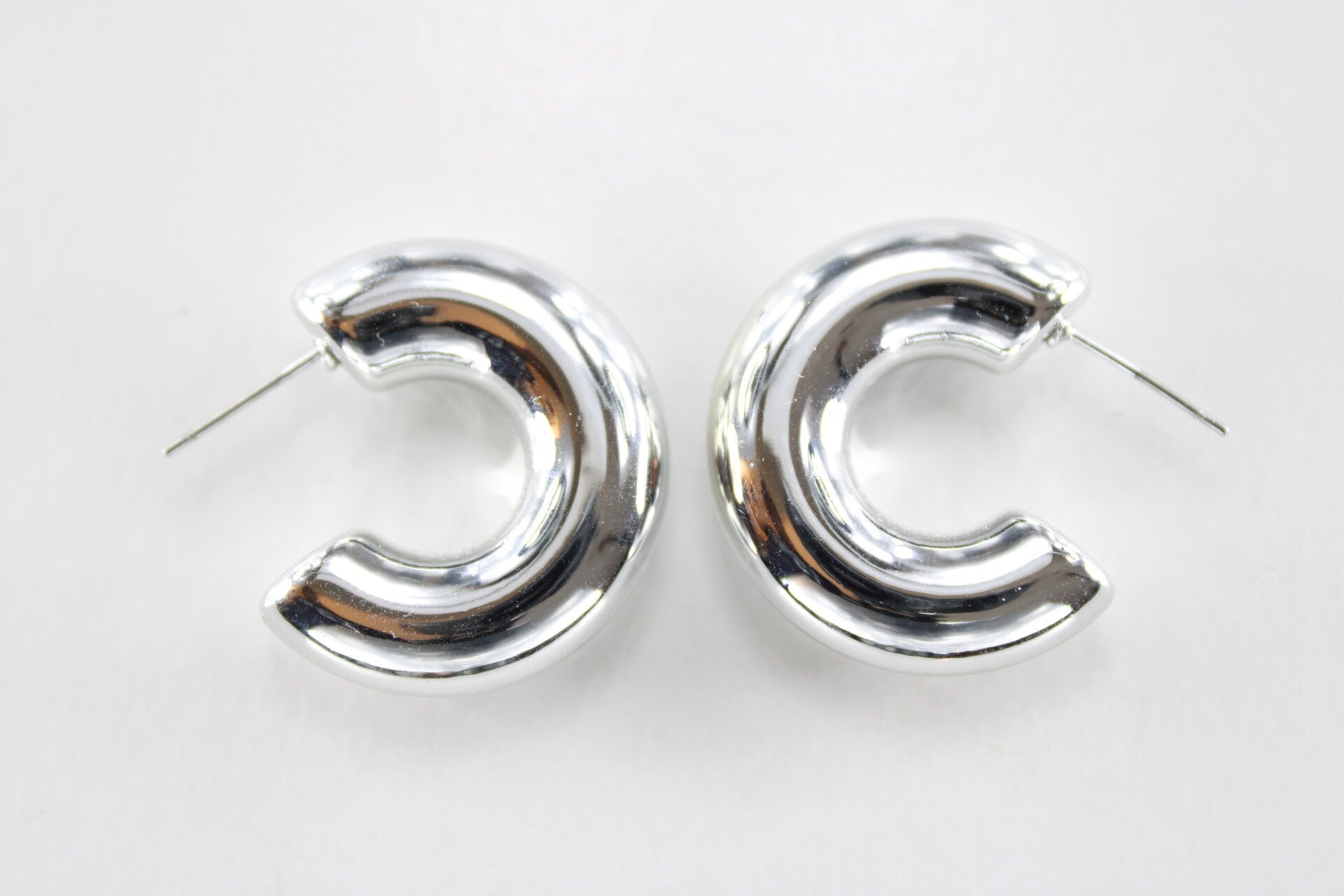 C-vorm Hoepel Hoops 28 mm - Oorbellen Hoop 28