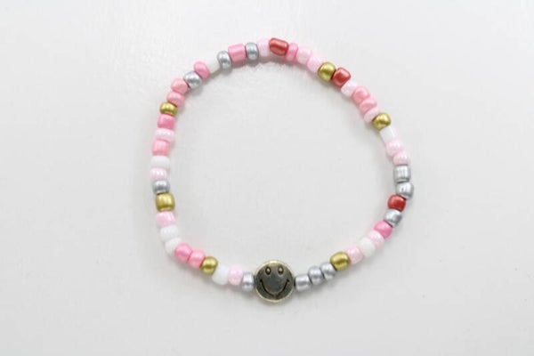 Kralenarmband Met Smiley Divers - Armband Kralen