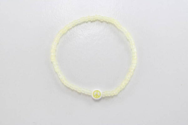 Armband Met Peace Symbool Divers - Armband Kralen