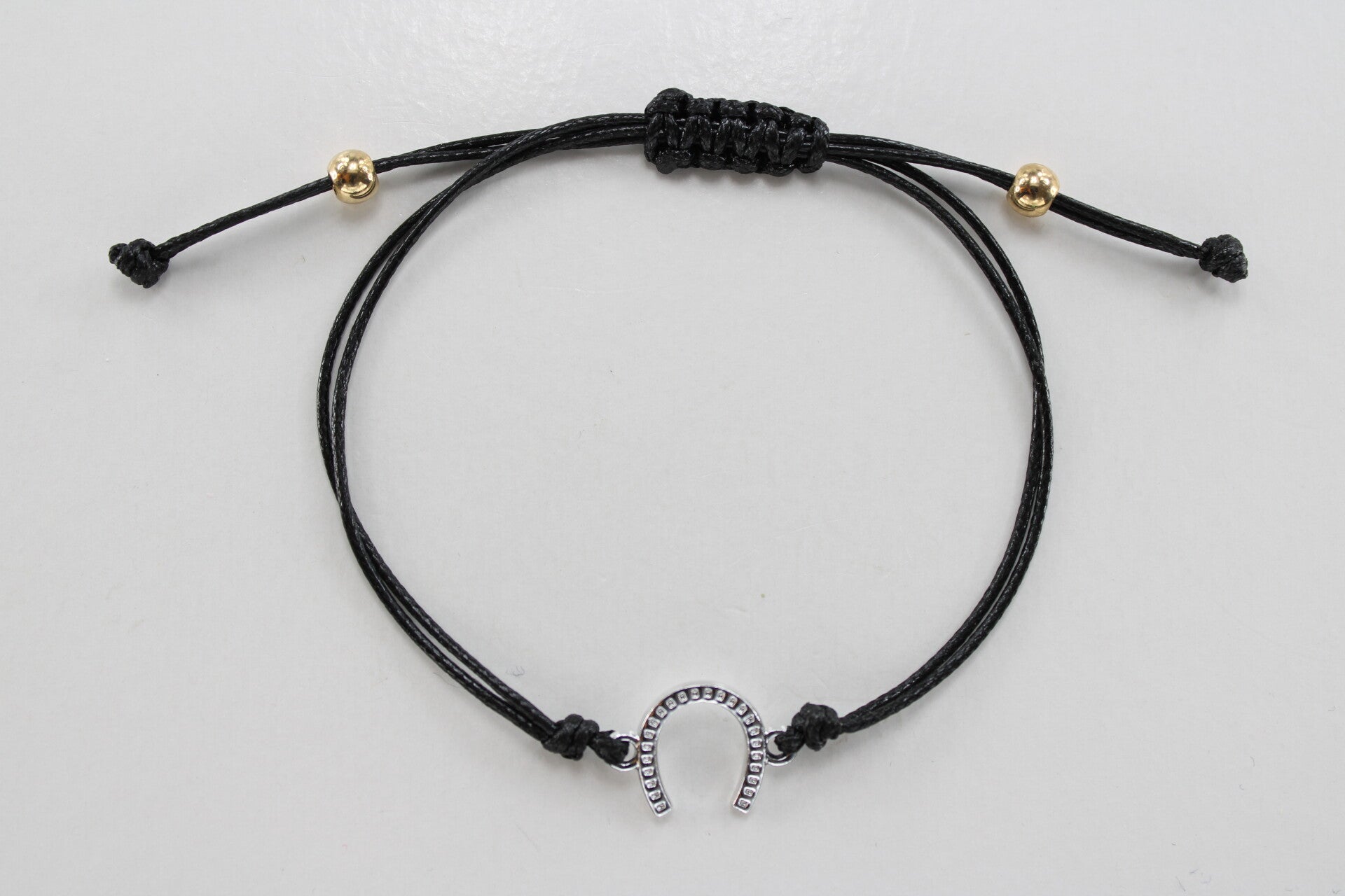 Touwbandje Met Hoefijzer - Armband Touwbandje Dieren