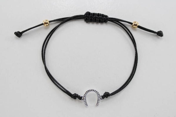 Touwbandje Met Hoefijzer - Armband Touwbandje Dieren