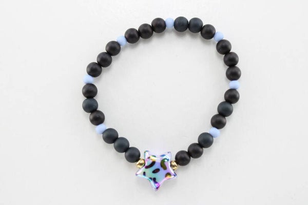 Kralenarmband gekleurd Met Ster Divers - Armband Kralen