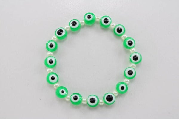 Gekleurde Spaanse Ogen Divers - Armband Kralen