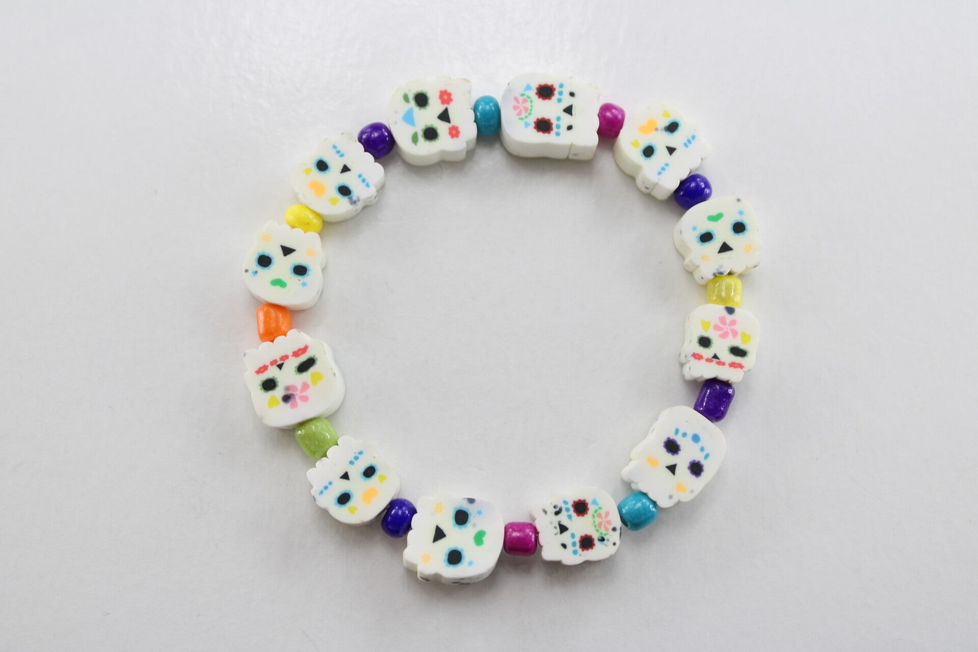 Kralen Armband Doodshoofdjes Divers - Armband Kralen