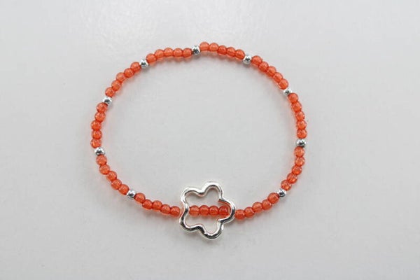 Sunflower - Armband Kralen Natuur