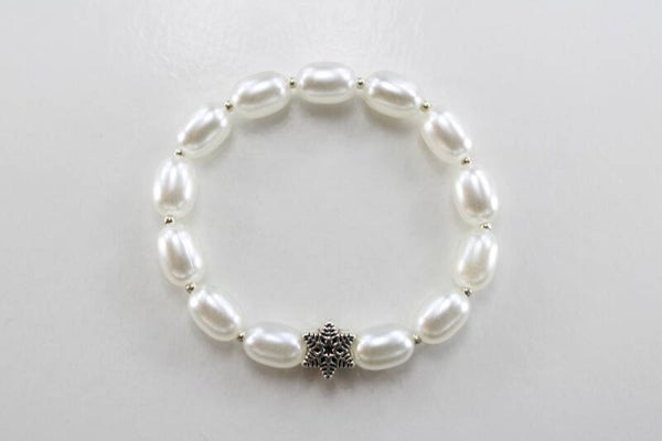 Sneeuwvlok Met Ster Divers - Armband Kralen