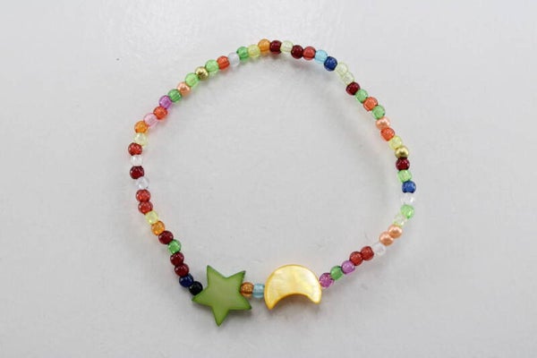 Maan En Sterren Divers - Armband Kralen