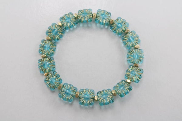1Hawaiian Flower - Armband Natuur