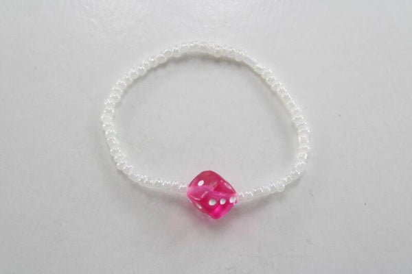 Peuter/Kleuter Armband Dobbelsteen Divers - Armband Kralen
