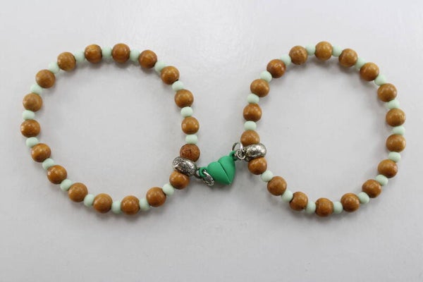 Magnetisch Hartje Best Friends Divers - Armband Kralen Hart