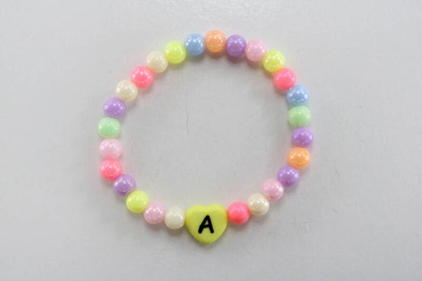 1Hart Letter Kralen Armband Divers - Armband Kralen Tekst